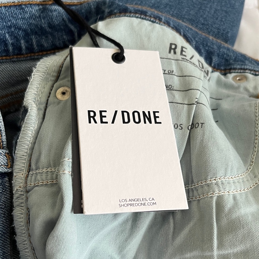 Re/Done 70s Crop Boot jeans size 28 new with tags - Picture 7 of 7